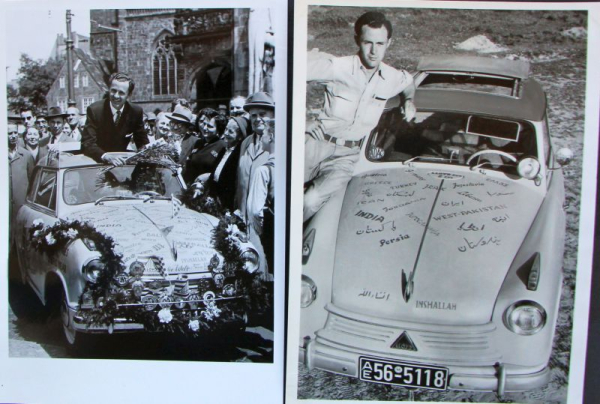 Lloyd LP 600 Olympia Worldtour 1956 three Factoryphotos (10424)